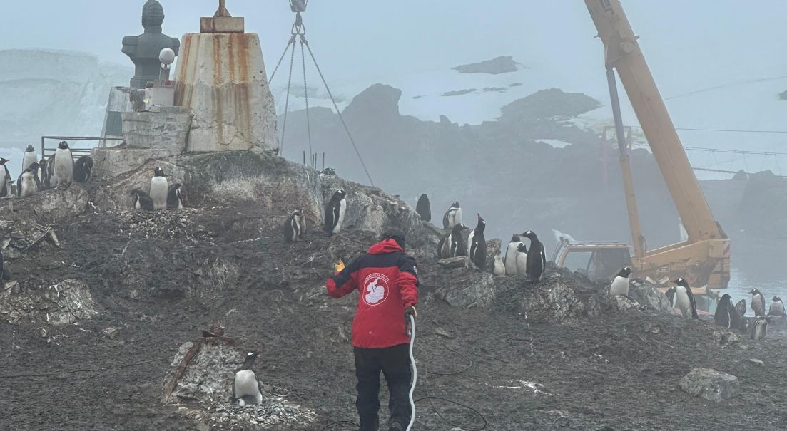 IGM fortalece la red SIRGAS-Chile en la Antártica