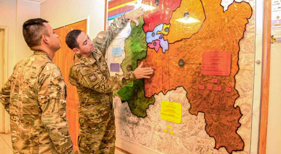 Ejército refuerza coordinación y planificación operativa para la protección civil en la región Metropolitana