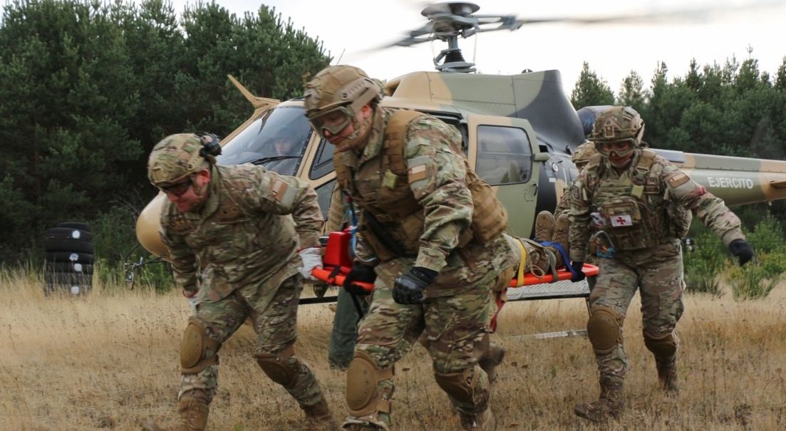 Curso de Tripulaciones Aerosanitarias realizó su fase práctica por primera vez en Aysén