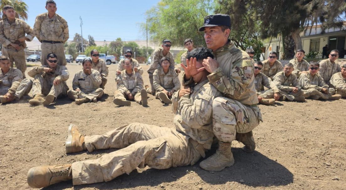 Curso de Defensa Personal Militar potencia la disciplina y destreza de los Soldados Conscriptos