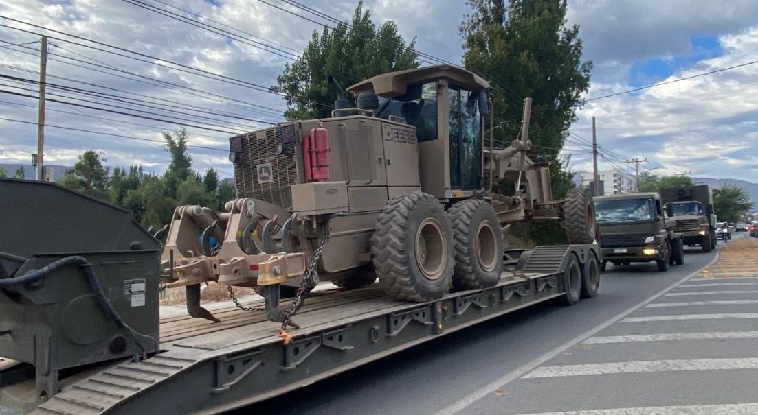 Ingenieros de la III División de Montaña se despliegan al norte para apoyar trabajos en la JAF Tarapacá