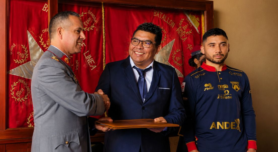 Ejército y San Marcos de Arica unen historia, deporte e identidad regional
