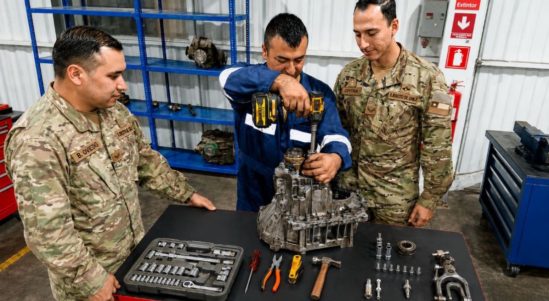 Suboficiales del Ejército culminan etapa presencial del Curso de Supervisor Administrativo de Mantenimiento