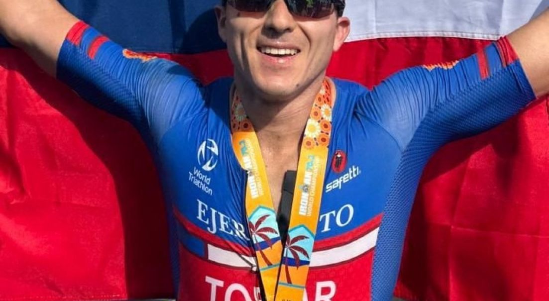 Oficial de Ejército destaca entre 6.000 deportistas en Ironman 70.3 en España