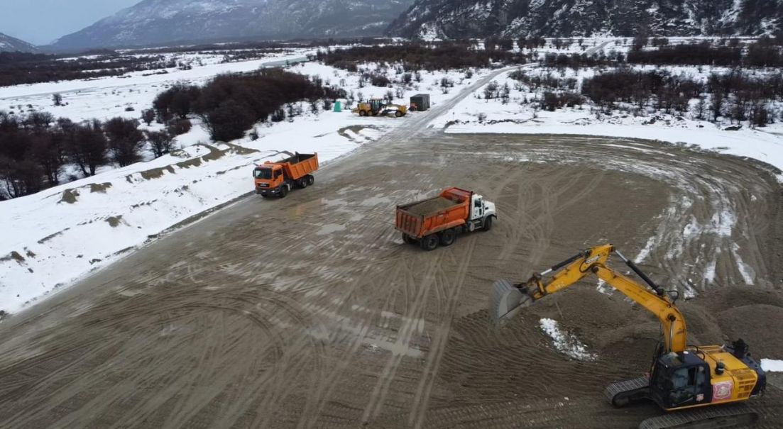 Finaliza la construcción de la etapa 10 de la ruta que conectará Vicuña con la Bahía Yendegaia