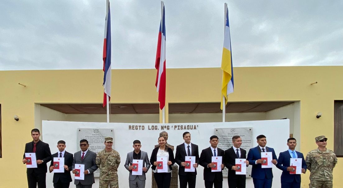 Ejército despide a más de mil Soldados Conscriptos tras finalizar su Servicio Militar Obligatorio en todo el país