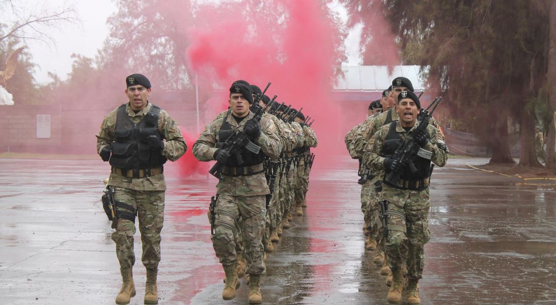 Graduación del primer Curso de Comandos del Ejército de Chile 2025