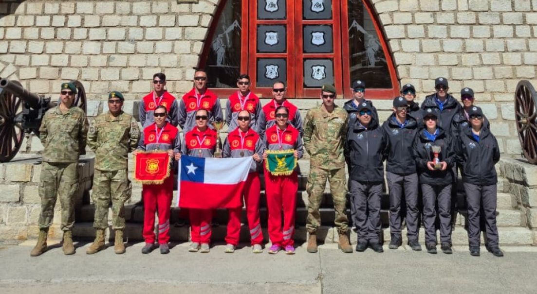 Ejércitos de Chile y Argentina protagonizan campeonato binacional de cross biathlon