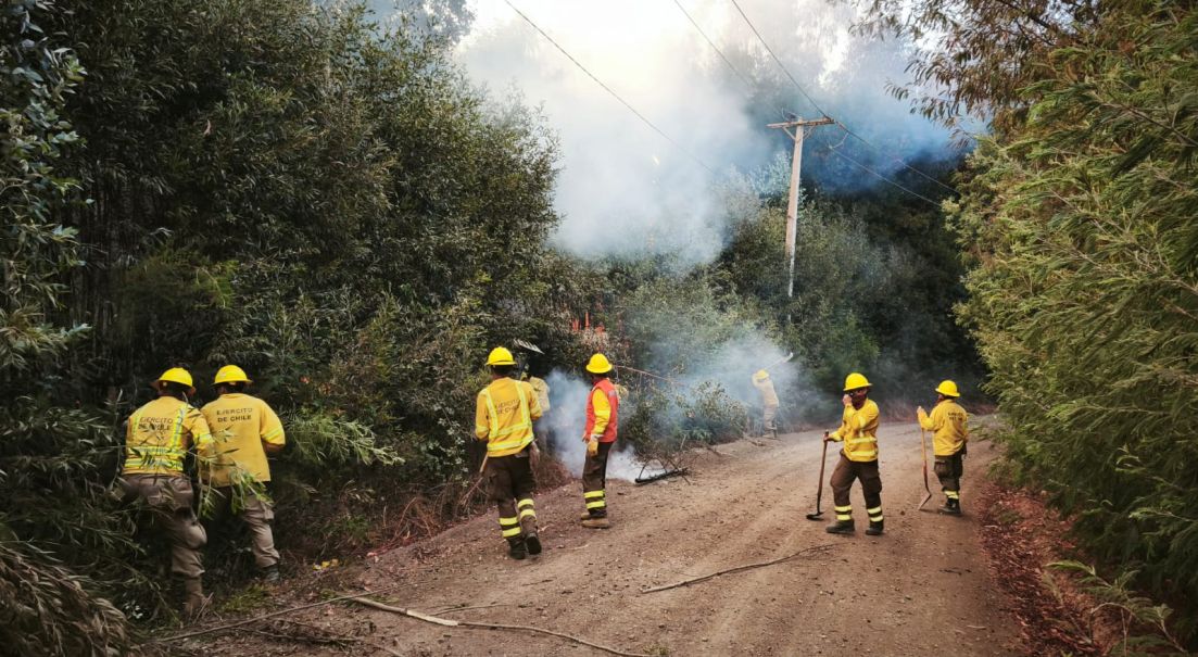 IGM entrega cartografía de pronta respuesta en apoyo a la catástrofe en la región del Biobío