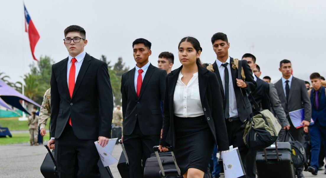 Escuela de Suboficiales recibe a su nueva generación de alumnos