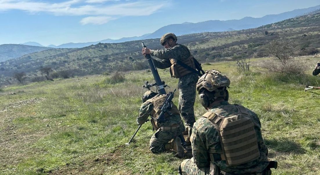 La potencia de los morteros: la II División Motorizada consolida su capacidad de fuego