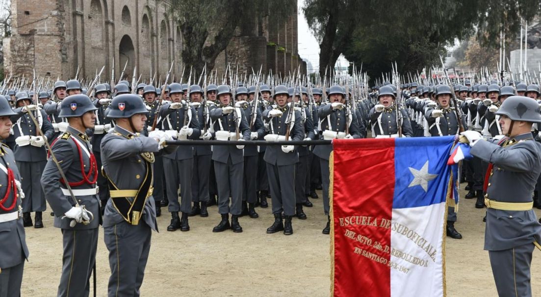 Un legado que no se olvida: El Ejército de Chile honra su historia y renueva su promesa de servir a la patria en el emotivo Juramento a la Bandera