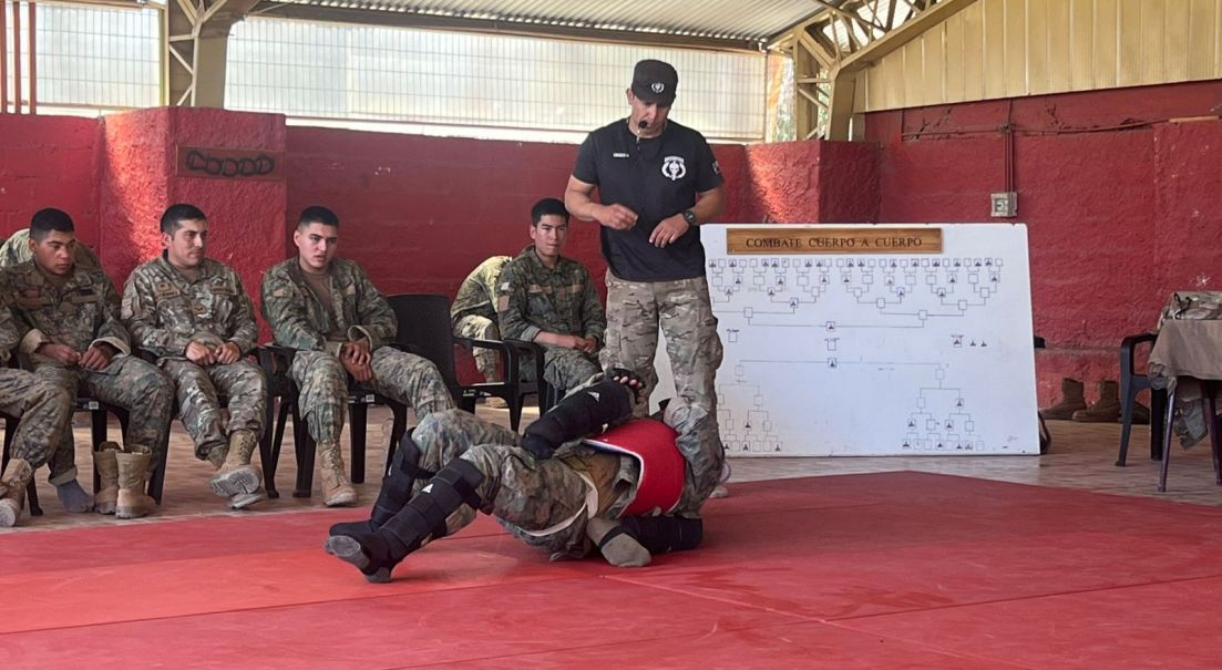 Soldados conscriptos del Regimiento N° 23 “Copiapó” participaron en campeonato de combate cuerpo a cuerpo