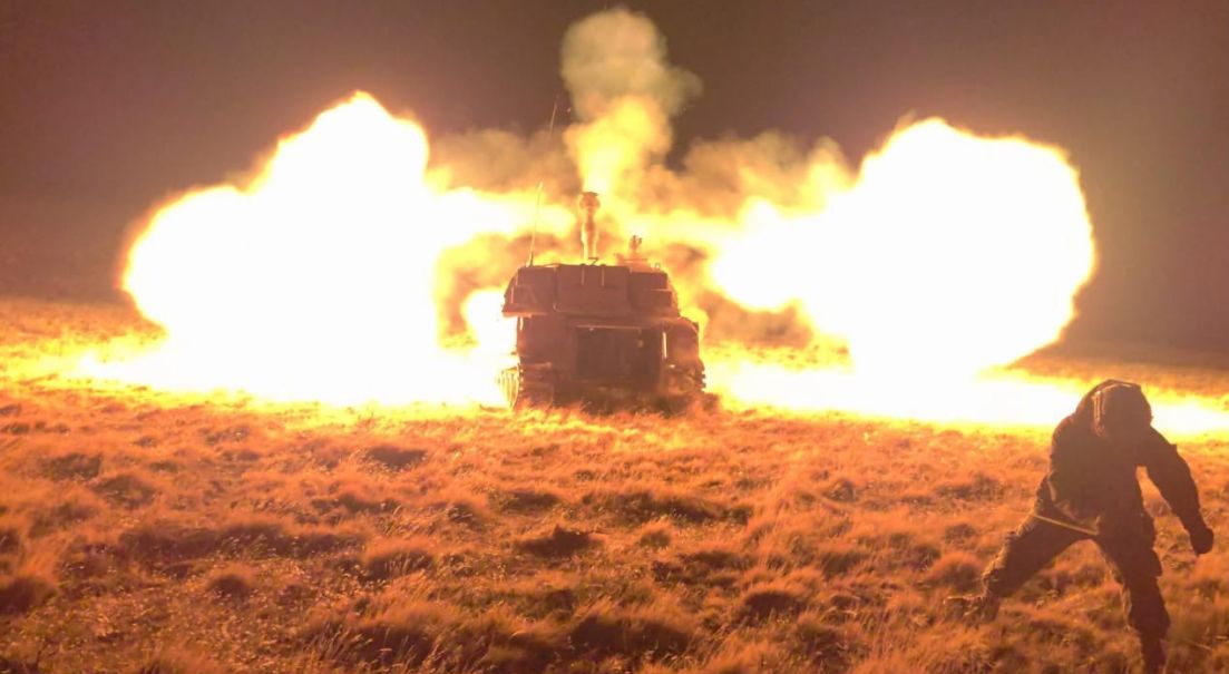 Unidades de la V División de Ejército se preparan para el combate invernal