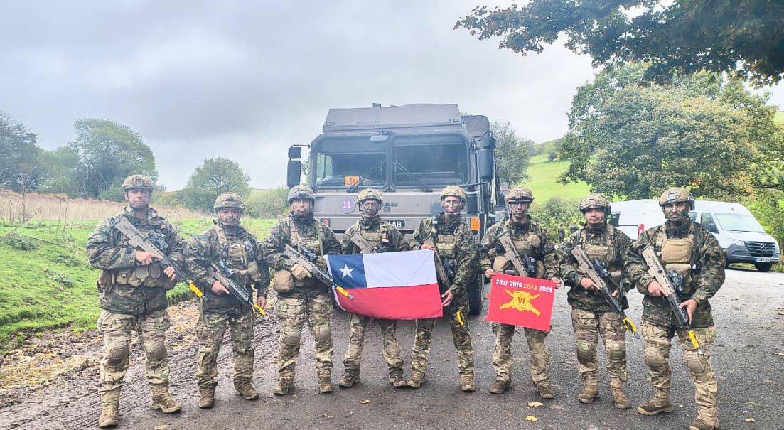 Patrulla de infantería del Ejército de Chile obtiene medalla de plata en ejercicio internacional Cambrian Patrol 2025