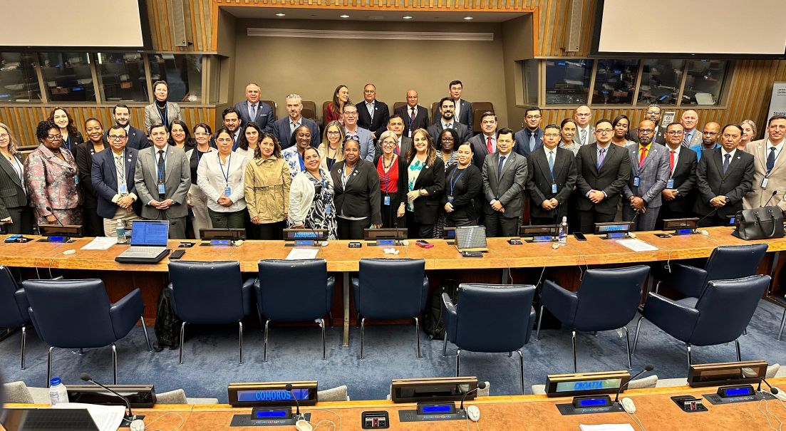Instituto Geográfico Militar presentó avances en geodesia e información geoespacial en foro de la ONU