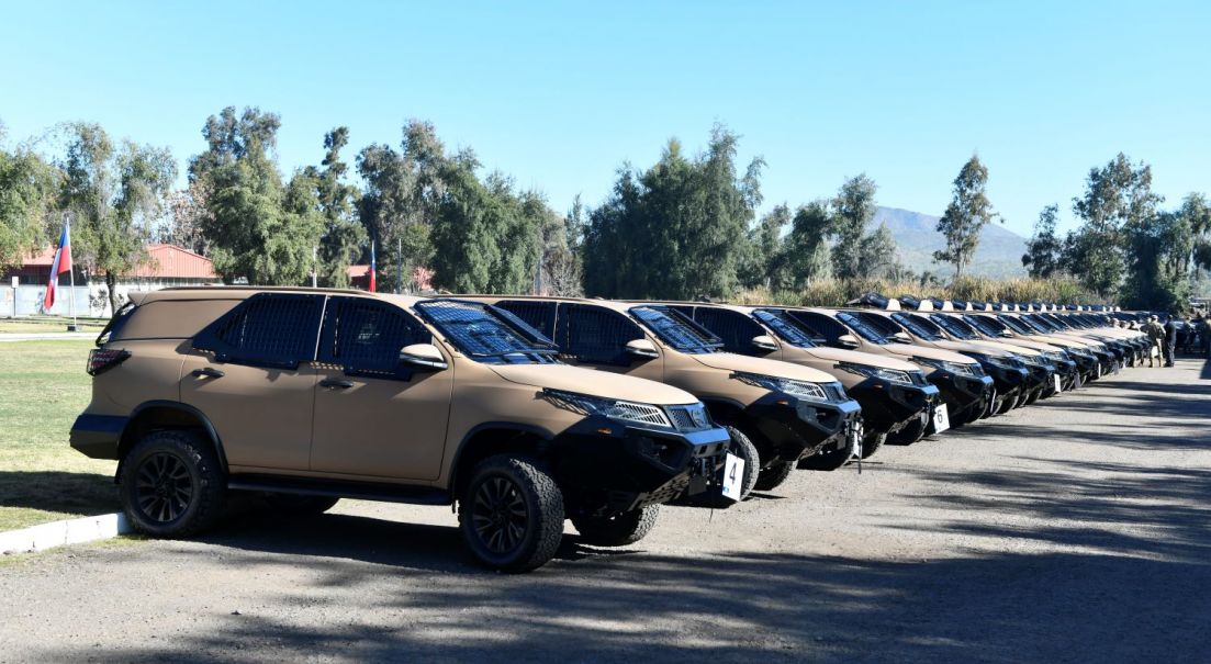 Ejército recibe nueva capacidad operativa en transporte de personal