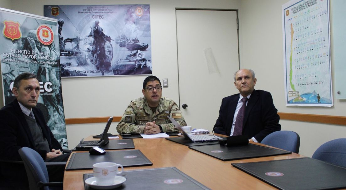 Ejércitos de Chile y Ecuador comparten experiencias en Ciencia y Tecnología
