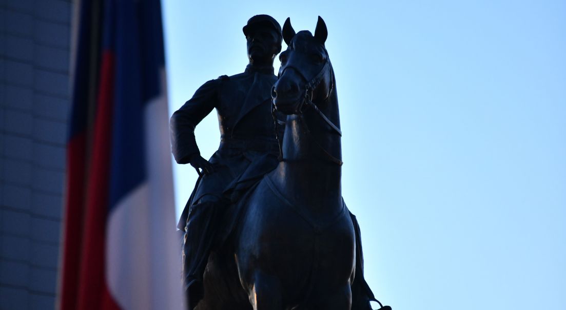 Monumento al General Manuel Baquedano regresa a su plaza