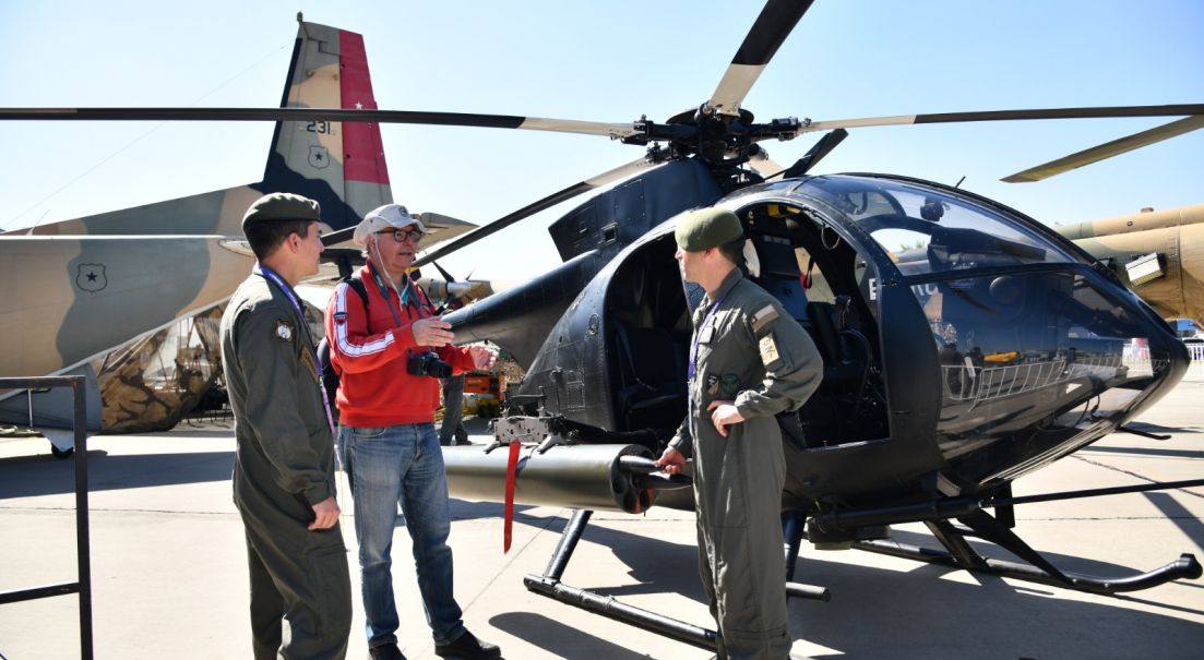 Ejército de Chile exhibe sus capacidades en nueva versión de la Feria Internacional del Aire y Espacio (FIDAE) 2026